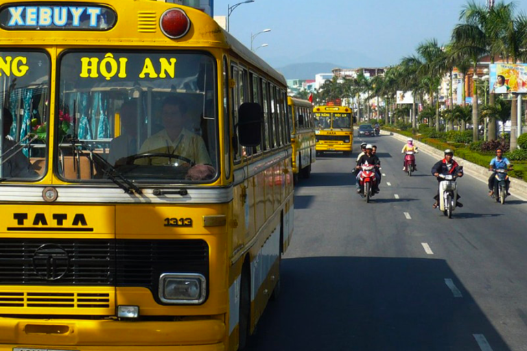 Where to take bus No. 1 between Da Nang and Hoi An?